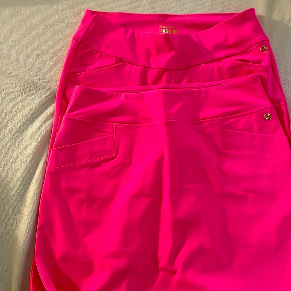 Skirt and pants together